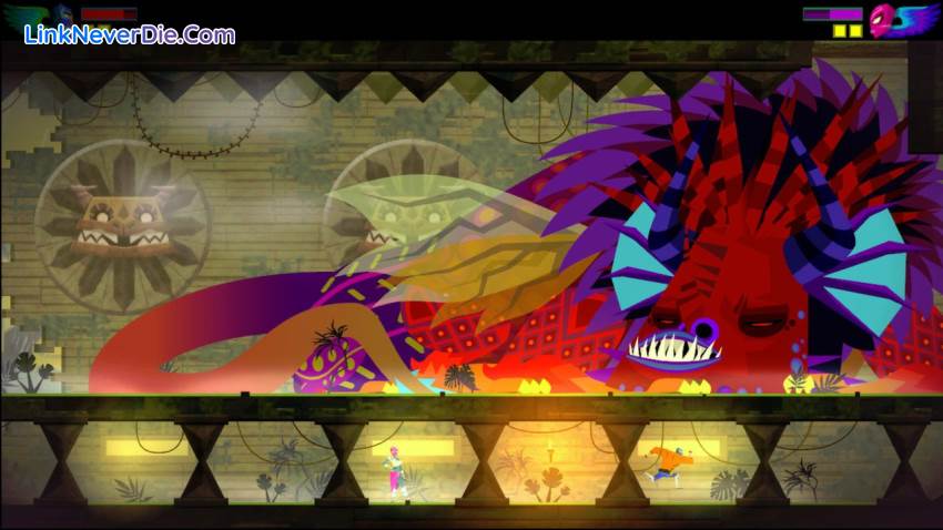 Hình ảnh trong game Guacamelee! (screenshot)