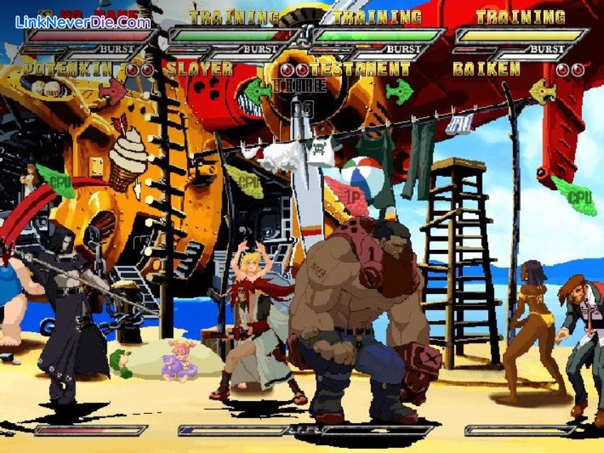 Hình ảnh trong game Guilty Gear Isuka (screenshot)