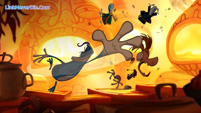 Hình ảnh trong game Rayman Origins (screenshot)