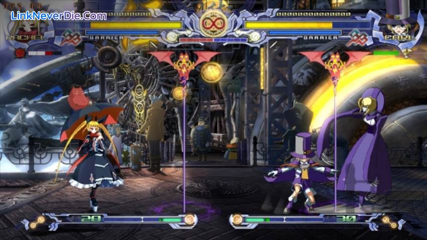 Hình ảnh trong game BlazBlue: Calamity Trigger (screenshot)