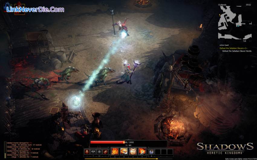 Hình ảnh trong game Shadows: Heretic Kingdoms (screenshot)