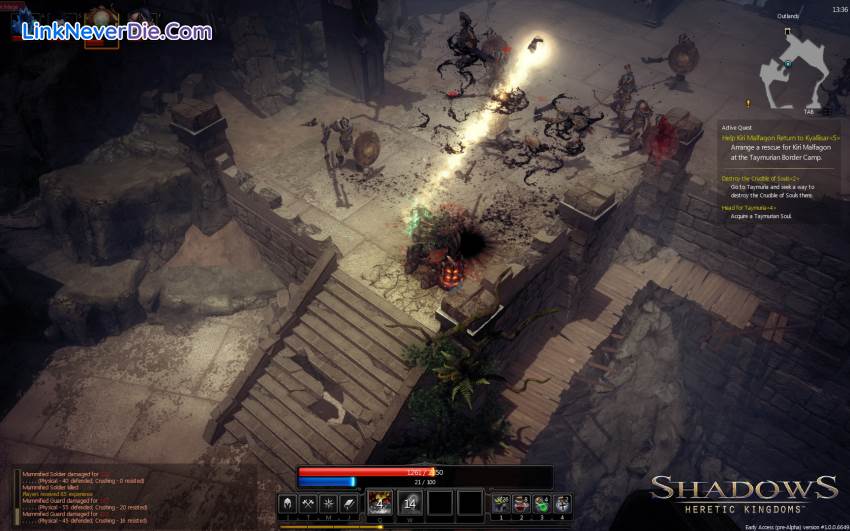 Hình ảnh trong game Shadows: Heretic Kingdoms (screenshot)