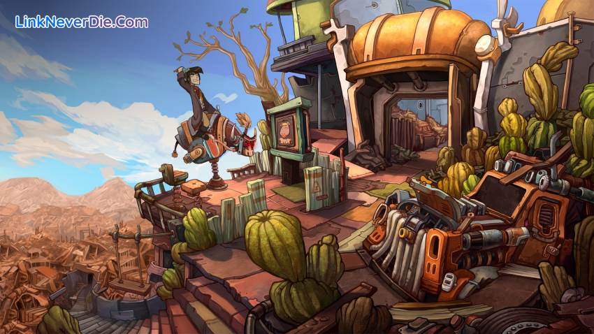 Hình ảnh trong game Deponia: The Complete Journey (screenshot)