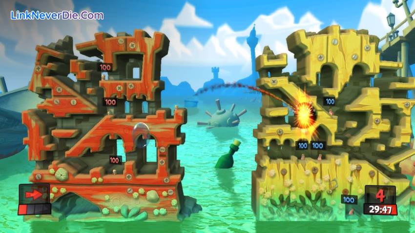 Hình ảnh trong game Worms: Revolution Collection (screenshot)