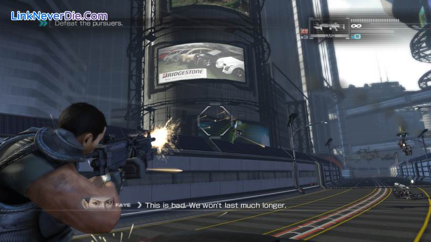 Hình ảnh trong game Binary Domain (screenshot)