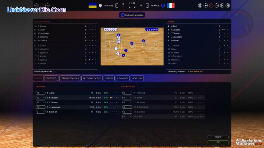 Hình ảnh trong game Pro Basketball Manager 2016 (screenshot)