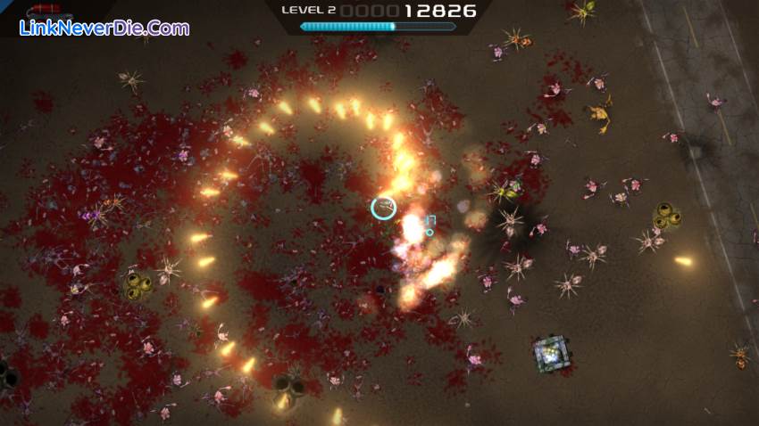 Hình ảnh trong game Crimsonland (screenshot)