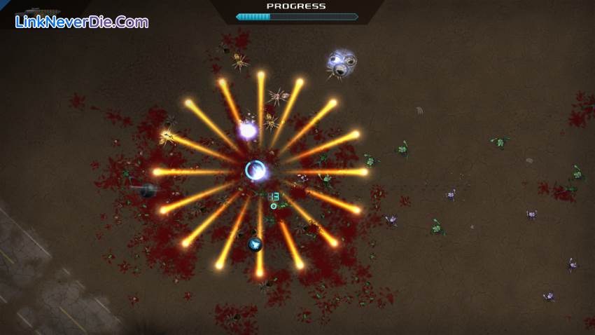 Hình ảnh trong game Crimsonland (screenshot)