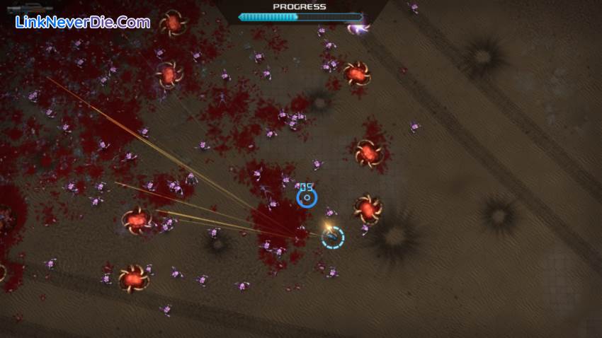 Hình ảnh trong game Crimsonland (screenshot)