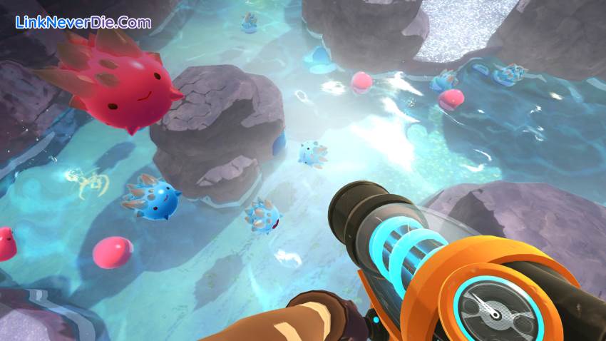 Hình ảnh trong game Slime Rancher (screenshot)