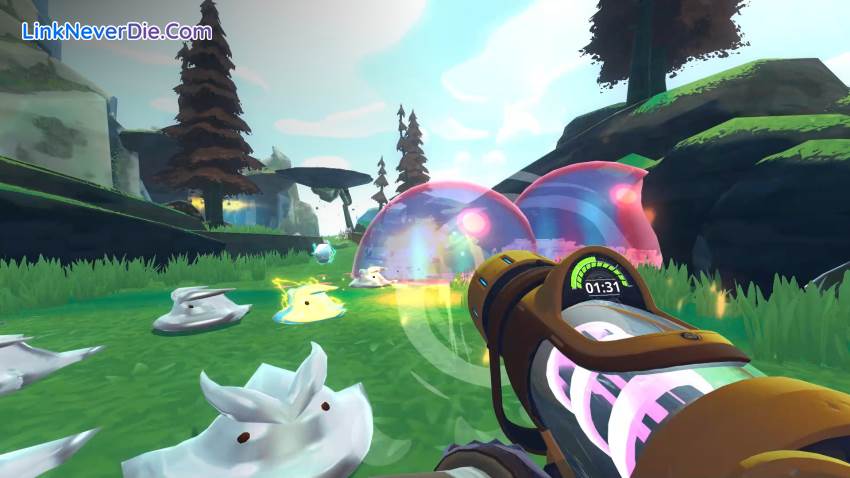 Hình ảnh trong game Slime Rancher (screenshot)