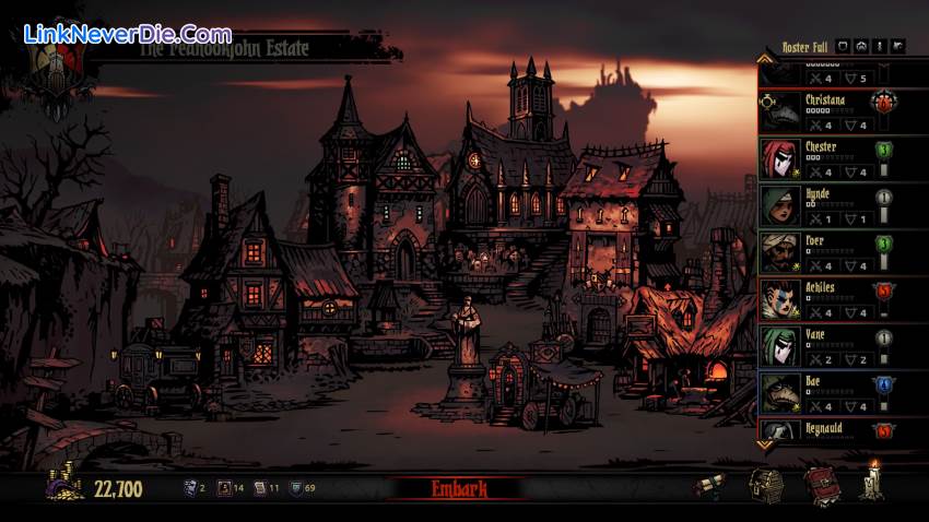 Hình ảnh trong game Darkest Dungeon (screenshot)