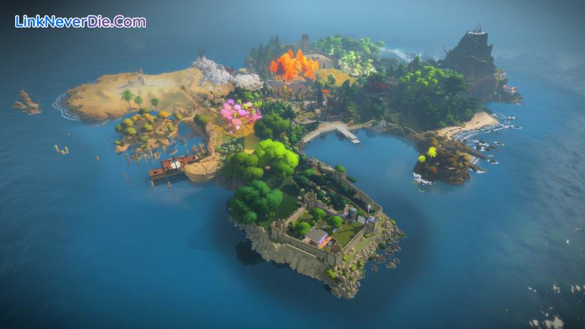 Hình ảnh trong game The Witness (screenshot)