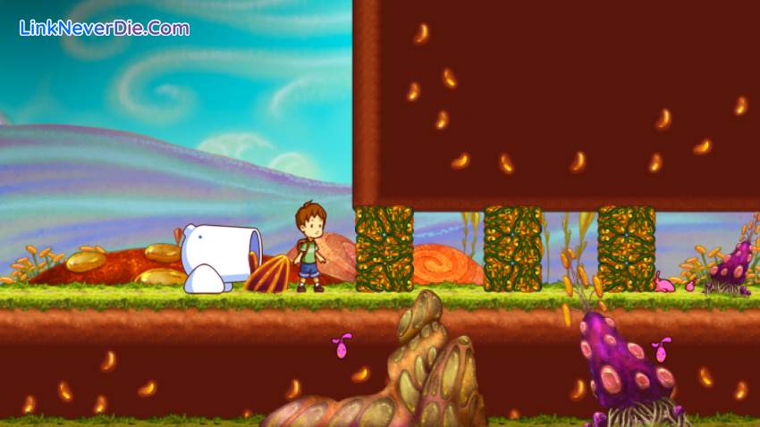 Hình ảnh trong game A Boy and His Blob (screenshot)