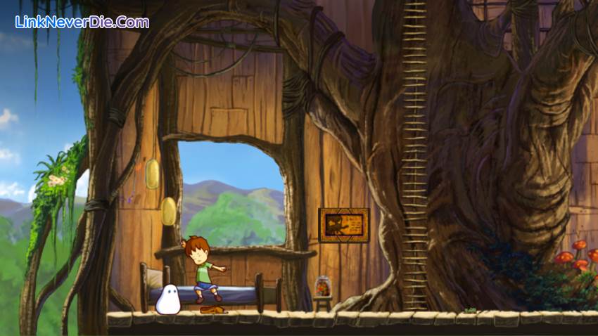 Hình ảnh trong game A Boy and His Blob (screenshot)