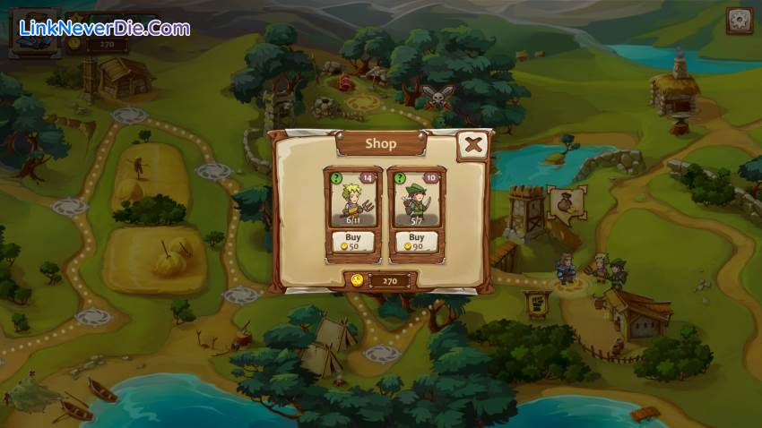 Hình ảnh trong game Braveland (screenshot)