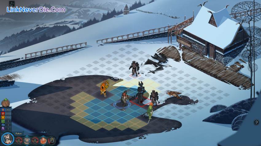 Hình ảnh trong game The Banner Saga (screenshot)