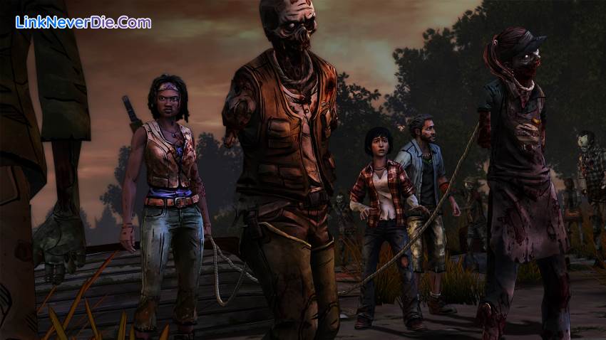 Hình ảnh trong game The Walking Dead: Michonne (screenshot)