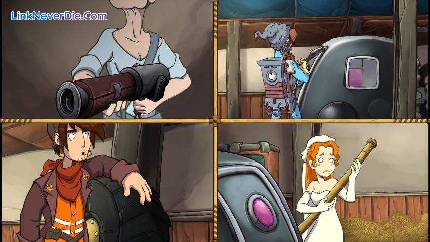 Hình ảnh trong game Deponia Doomsday (screenshot)