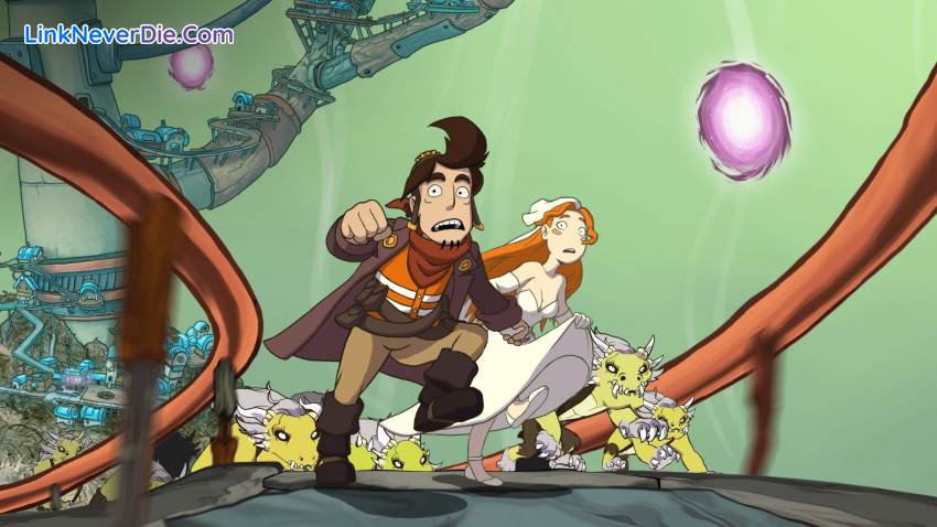 Hình ảnh trong game Deponia Doomsday (screenshot)