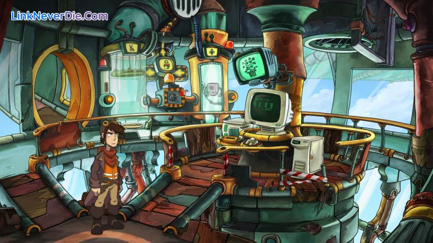 Hình ảnh trong game Deponia Doomsday (screenshot)