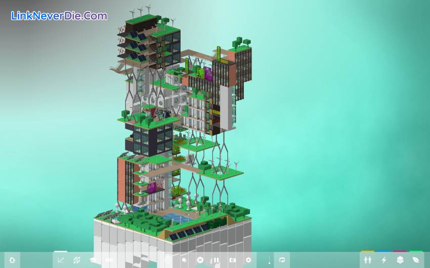 Hình ảnh trong game Block'hood (screenshot)