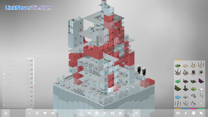 Hình ảnh trong game Block'hood (screenshot)