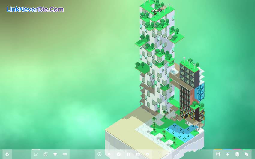 Hình ảnh trong game Block'hood (screenshot)