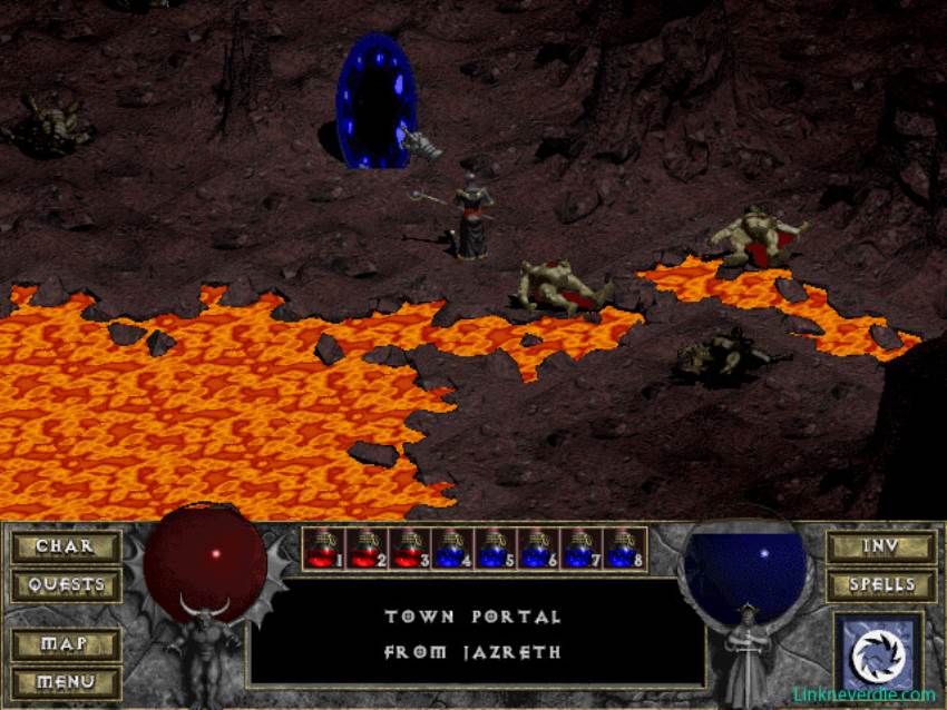 Hình ảnh trong game Diablo + Hellfire (screenshot)