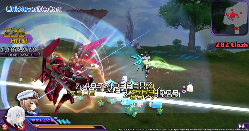 Hình ảnh trong game Hyperdimension Neptunia U: Action Unleashed (screenshot)