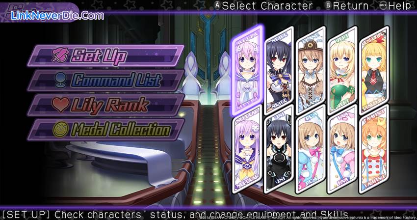 Hình ảnh trong game Hyperdimension Neptunia U: Action Unleashed (screenshot)