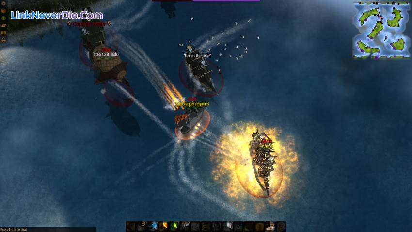 Hình ảnh trong game Windward (screenshot)