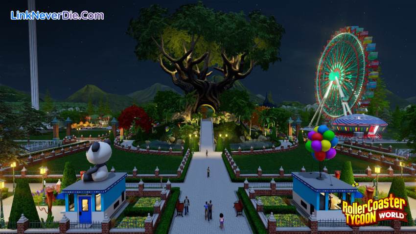 Hình ảnh trong game RollerCoaster Tycoon World (screenshot)