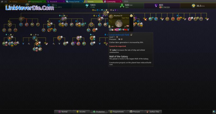 Hình ảnh trong game Star Ruler 2 (screenshot)