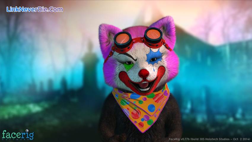 Hình ảnh trong game FaceRig (screenshot)