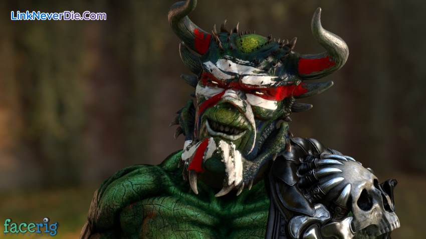 Hình ảnh trong game FaceRig (screenshot)