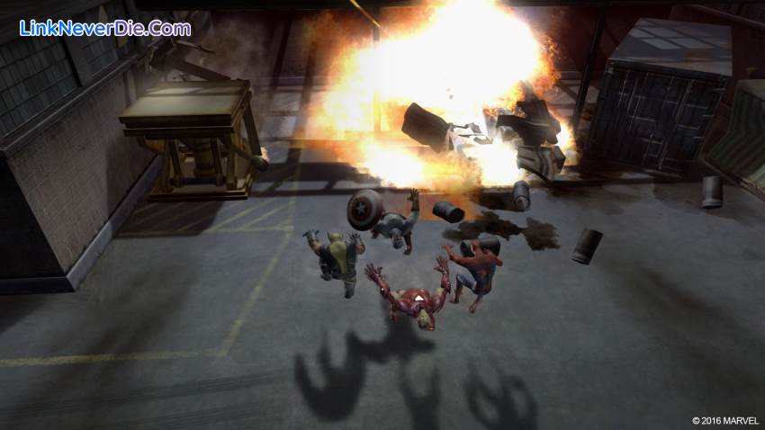 Hình ảnh trong game Marvel Ultimate Alliance 2 (screenshot)