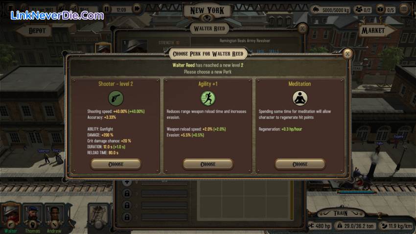 Hình ảnh trong game Bounty Train Trainium Edition (screenshot)