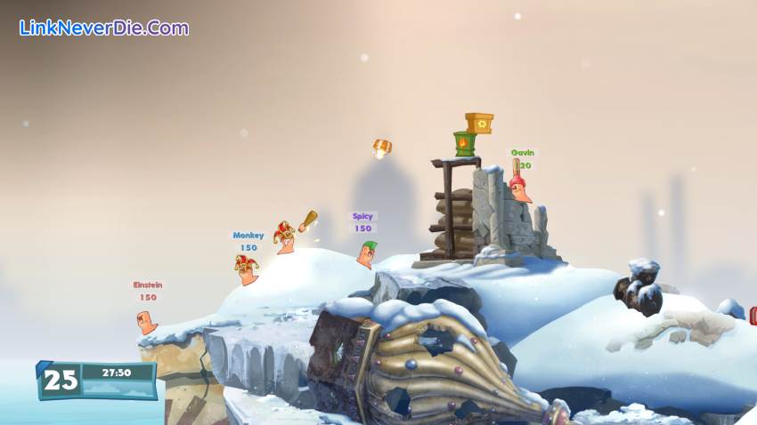 Hình ảnh trong game Worms W.M.D (screenshot)