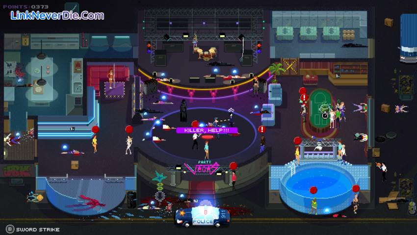 Hình ảnh trong game Party Hard (screenshot)