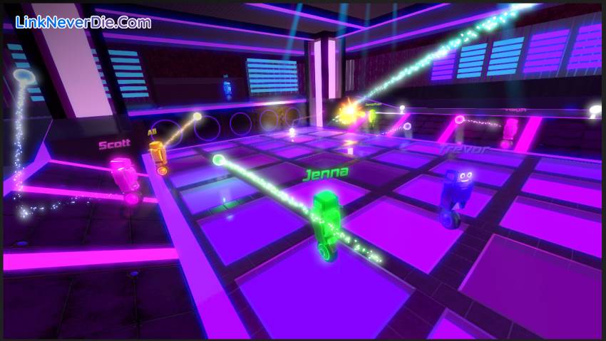 Hình ảnh trong game Robot Roller-Derby Disco Dodgeball (screenshot)