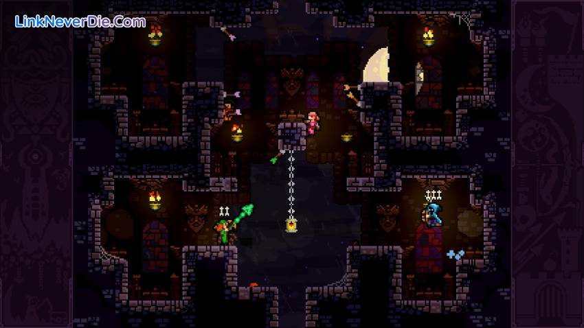 Hình ảnh trong game TowerFall Ascension (screenshot)