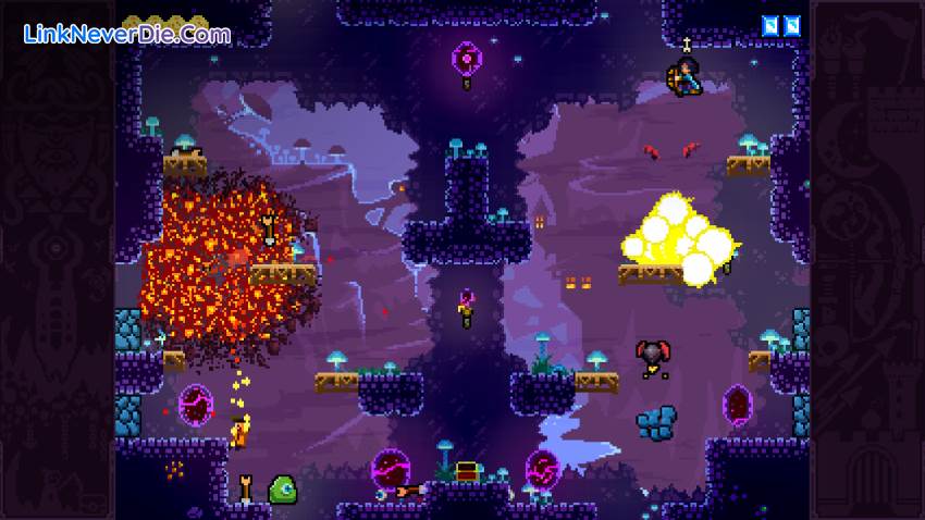 Hình ảnh trong game TowerFall Ascension (screenshot)