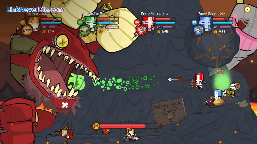 Hình ảnh trong game Castle Crashers (screenshot)