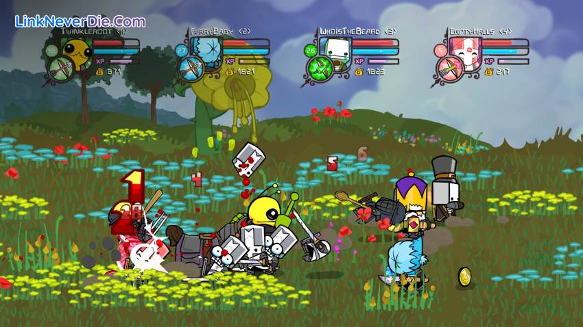 Hình ảnh trong game Castle Crashers (screenshot)