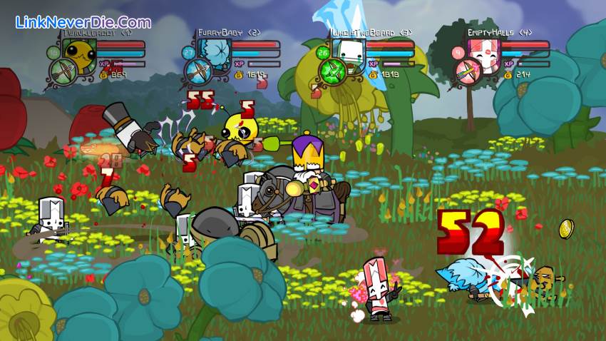 Hình ảnh trong game Castle Crashers (screenshot)