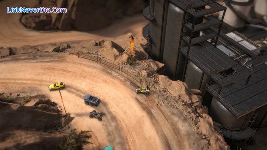 Hình ảnh trong game Mantis Burn Racing (screenshot)