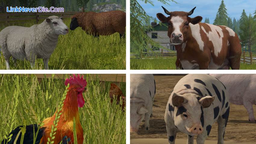 Hình ảnh trong game Farming Simulator 17 (screenshot)