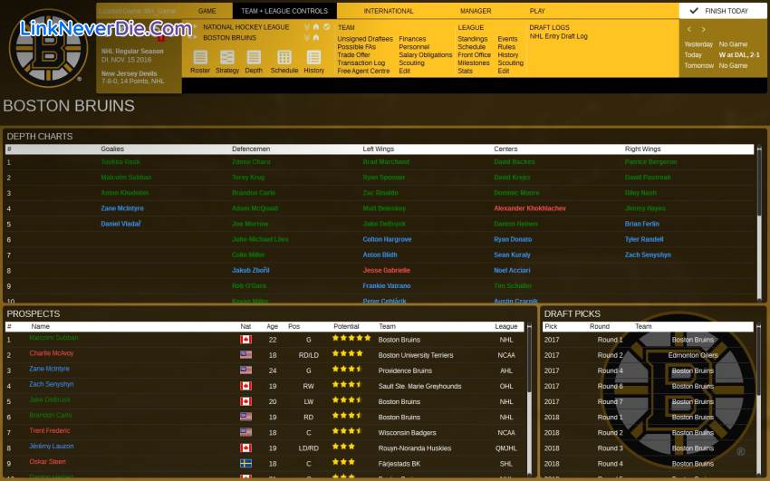 Hình ảnh trong game Franchise Hockey Manager 3 (screenshot)