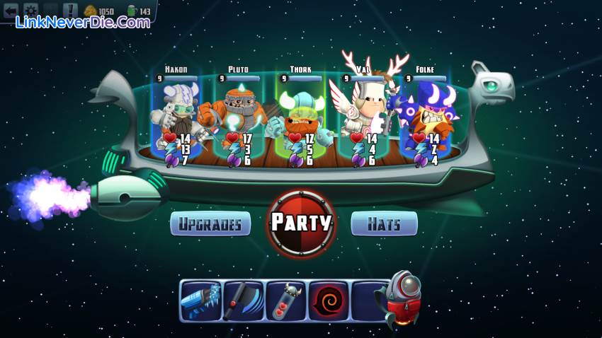 Hình ảnh trong game Star Vikings (screenshot)